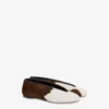 Pony skin ballet flats