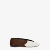 Pony skin ballet flats