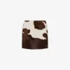 Pony skin miniskirt Pony skin miniskirt
