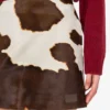 Pony skin miniskirt Pony skin miniskirt