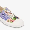 Printed canvas sneakers