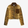 Printed cotton gabardine jacket Printed cotton gabardine jacket