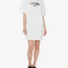 Printed cotton jersey dress