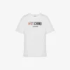 Printed cotton jersey T-shirt