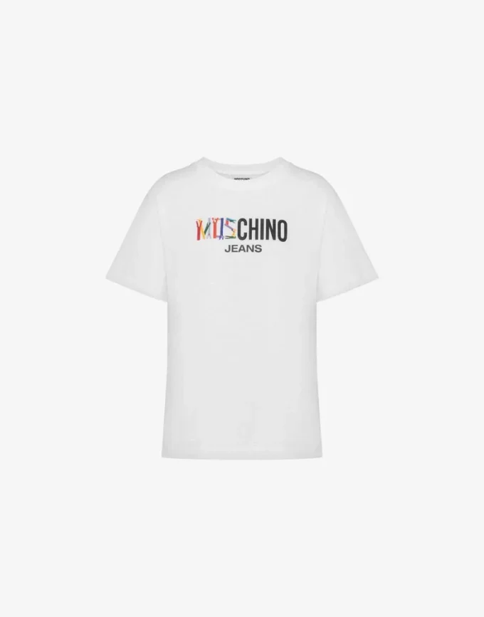Printed cotton jersey T-shirt