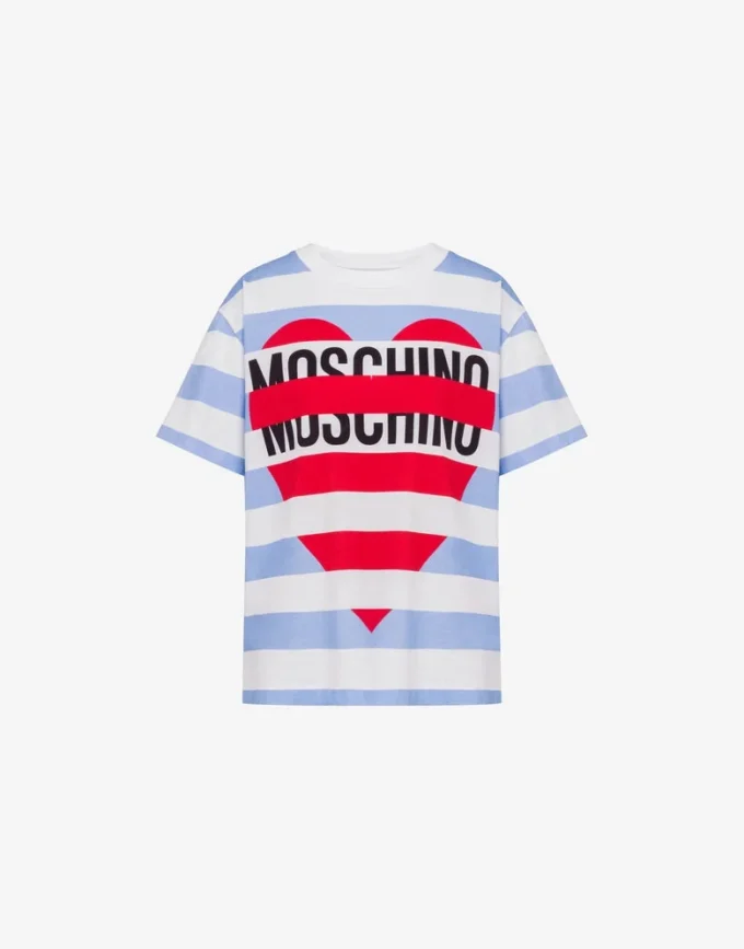 Printed cotton jersey T-shirt