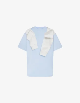 Printed cotton jersey T-shirt