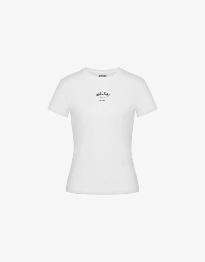 Printed cotton jersey T-shirt