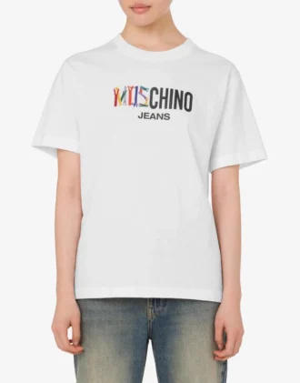 Printed cotton jersey T-shirt