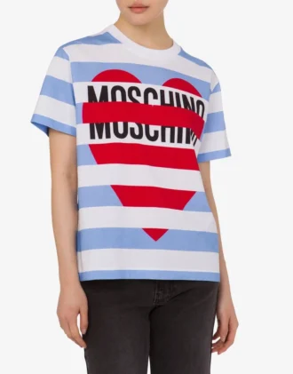 Printed cotton jersey T-shirt