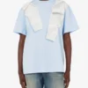Printed cotton jersey T-shirt