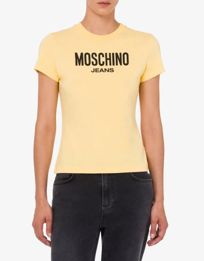 Printed cotton jersey T-shirt