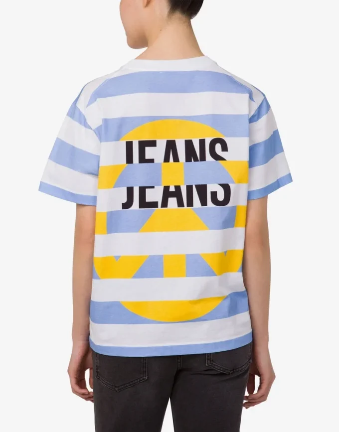 Printed cotton jersey T-shirt