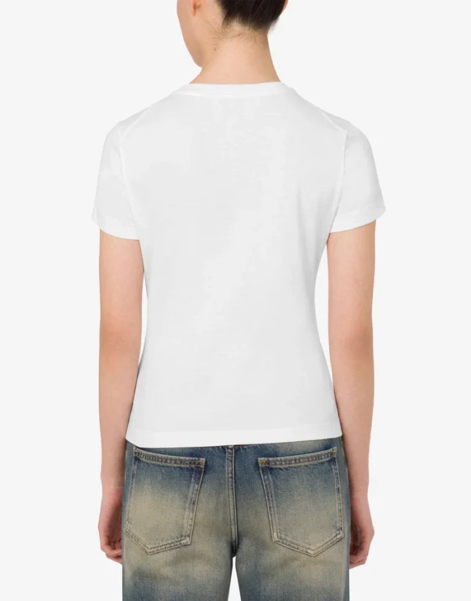 Printed cotton jersey T-shirt