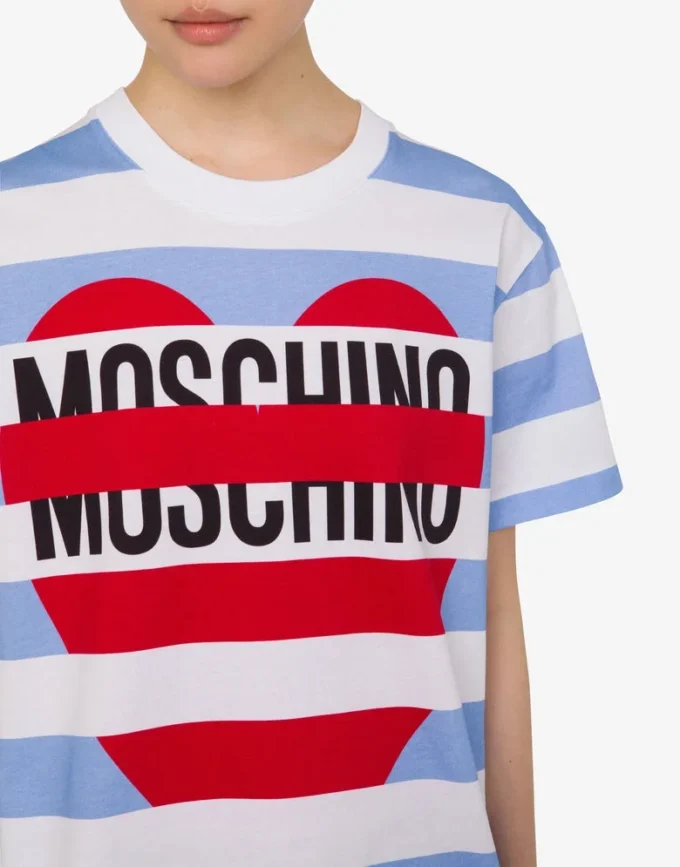 Printed cotton jersey T-shirt