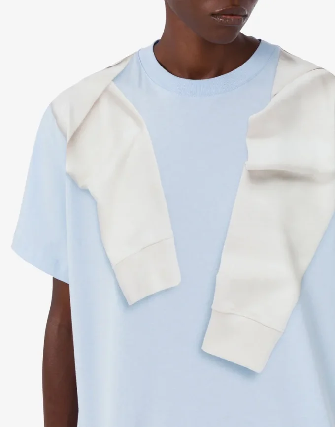 Printed cotton jersey T-shirt