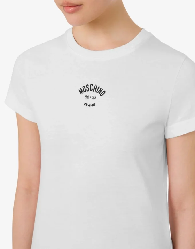 Printed cotton jersey T-shirt
