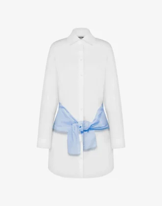Printed cotton poplin dress Printed cotton poplin dress