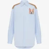 Printed cotton poplin shirt Printed cotton poplin shirt