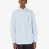 Printed cotton poplin shirt