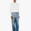 Printed cotton poplin shirt