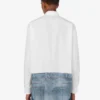 Printed cotton poplin shirt
