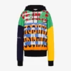 Printed cotton sweatshirt
