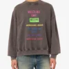 Printed cotton sweatshirt Printed cotton sweatshirt