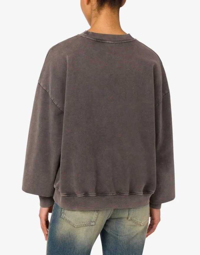Printed cotton sweatshirt Printed cotton sweatshirt