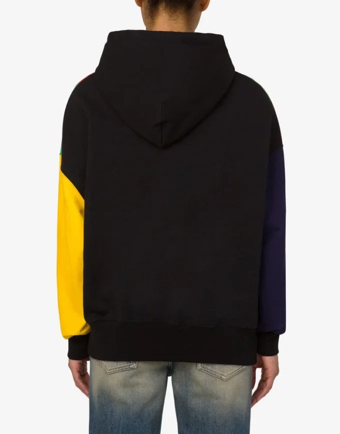 Printed cotton sweatshirt
