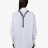 Printed cotton vichy shirt