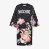 Printed heavy cotton dress