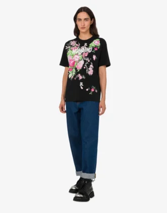 Printed heavy cotton T-shirt