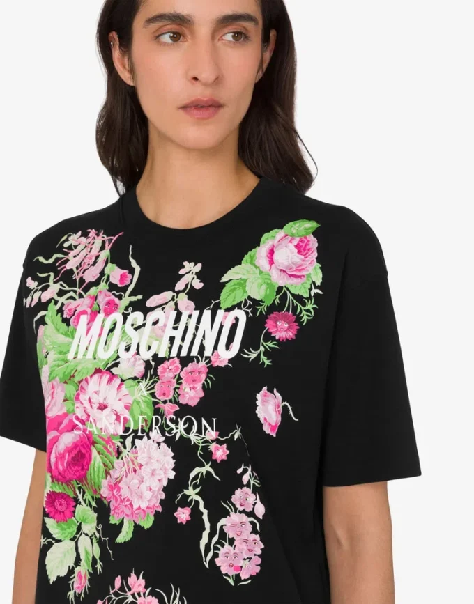 Printed heavy cotton T-shirt