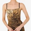 Printed jersey dress