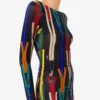 Printed jersey dress
