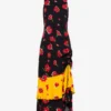 Printed midi dress