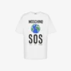 Printed organic cotton jersey T-shirt