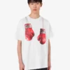 Printed organic cotton jersey T-shirt