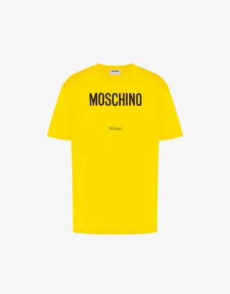 Printed organic cotton jersey T-shirt