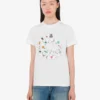Printed organic cotton jersey T-shirt