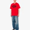 Printed organic cotton jersey T-shirt