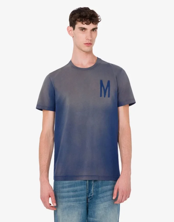 Printed organic cotton jersey T-shirt