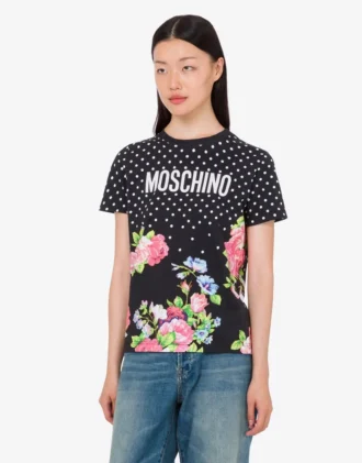 Printed organic cotton jersey T-shirt Printed organic cotton jersey T-shirt