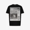 Printed organic cotton jersey T-shirt