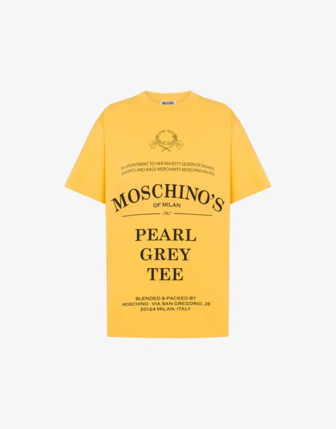 Printed organic cotton jersey T-shirt