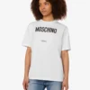 Printed organic cotton jersey T-shirt