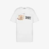 Printed organic cotton jersey T-shirt