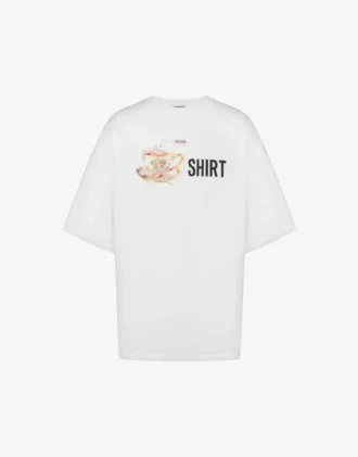 Printed organic cotton jersey T-shirt