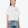 Printed organic cotton jersey T-shirt